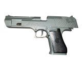 Пистолет Desert Eagle SMALL с глушителем, графит