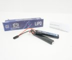 Аккумулятор BlueMax 7.4V Li-Po 2200mAh 15C двухлепестковый (Nunchuck) для М-серии (цевье/приклад)