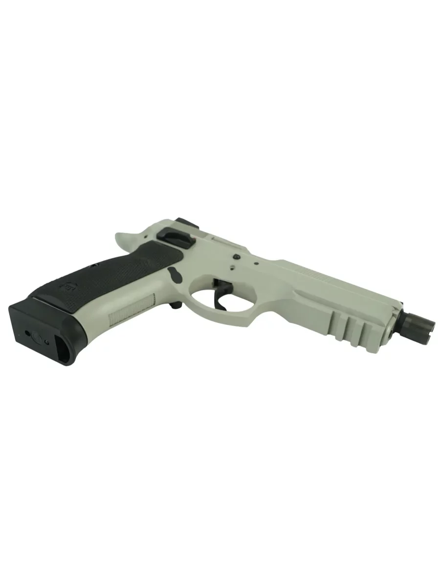 Страйкбольный пистолет KJW CZ75 SP-01 Shadow UGSR GBB GAS, Urban Grey, металл
