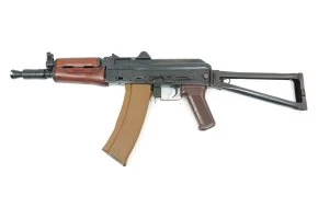 Страйкбольный автомат E&L ELAKS74UN (RКС-74У), сталь, дерево