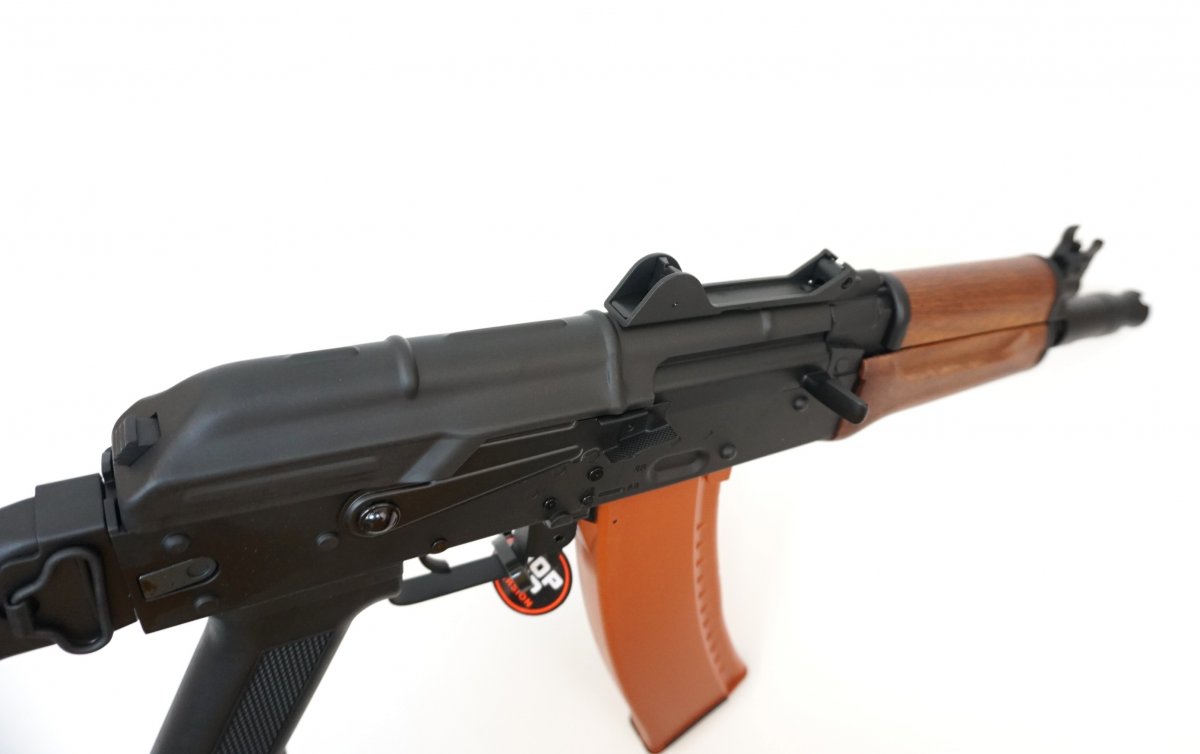 Страйкбольный автомат Cyma RКС-74У, с деревянным цевьём (CM045A)