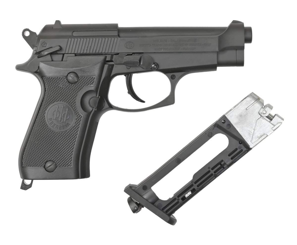 Пневматический пистолет Umarex Beretta M84 FS 4.5 мм (Blowback, металл)