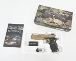Страйкбольный пистолет KJW Colt M1911 M.E.U. (KP-07) — GAS, Tan, GBB, 6 мм