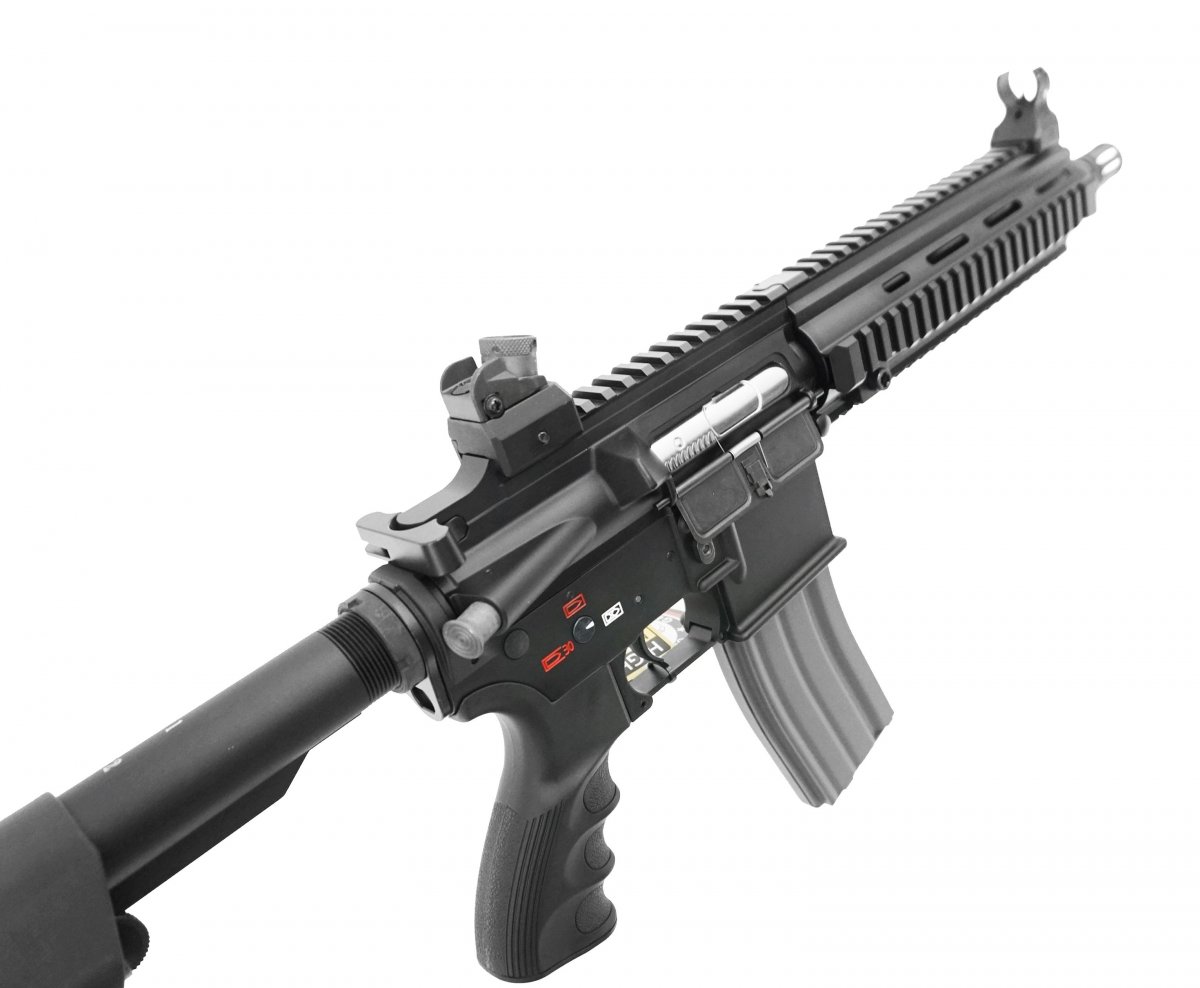 Страйкбольный автомат G&G T4-18 Black (HK416) TGR-418-SHT-BBB-NCM