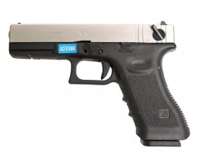 Страйкбольный пистолет WE Glock-18 Gen.3 Silver (WE-G002A-SV)