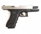Страйкбольный пистолет WE Glock-18 Gen.3 Silver (WE-G002A-SV)
