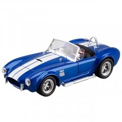 Металлическая машинка Ford Shelby Cobra 427 S/C 1:24 синяя
