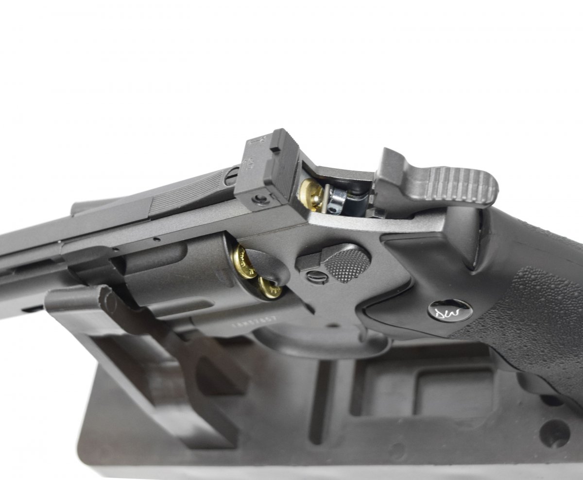 Пневматический револьвер ASG Dan Wesson 8 Grey 4.5 мм