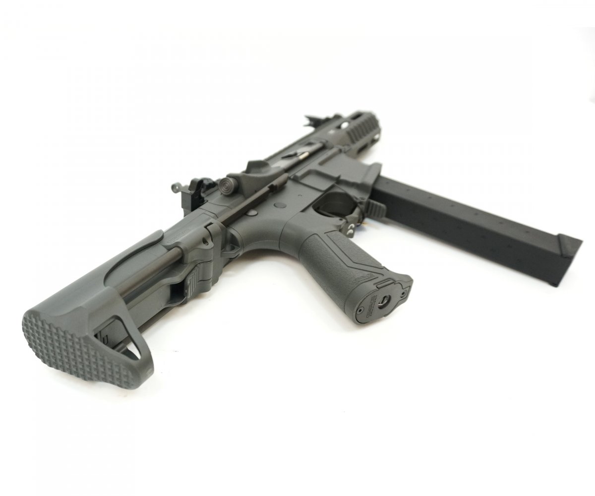 Страйкбольный пистолет-пулемет G&G ARP 9 Battleship Grey (EGC-ARP-9MM-ANB-NCM)