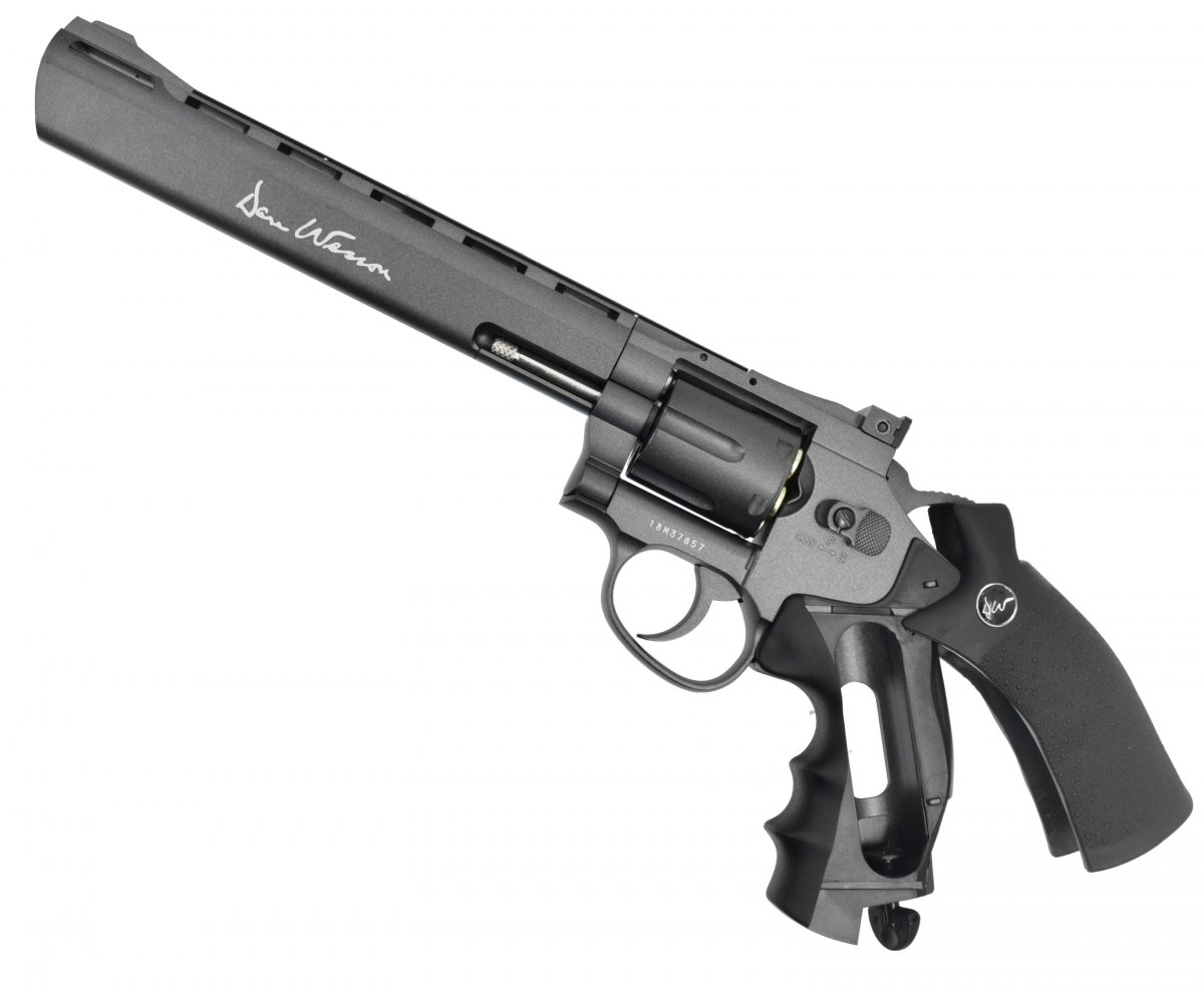 Пневматический револьвер ASG Dan Wesson 8 Grey 4.5 мм