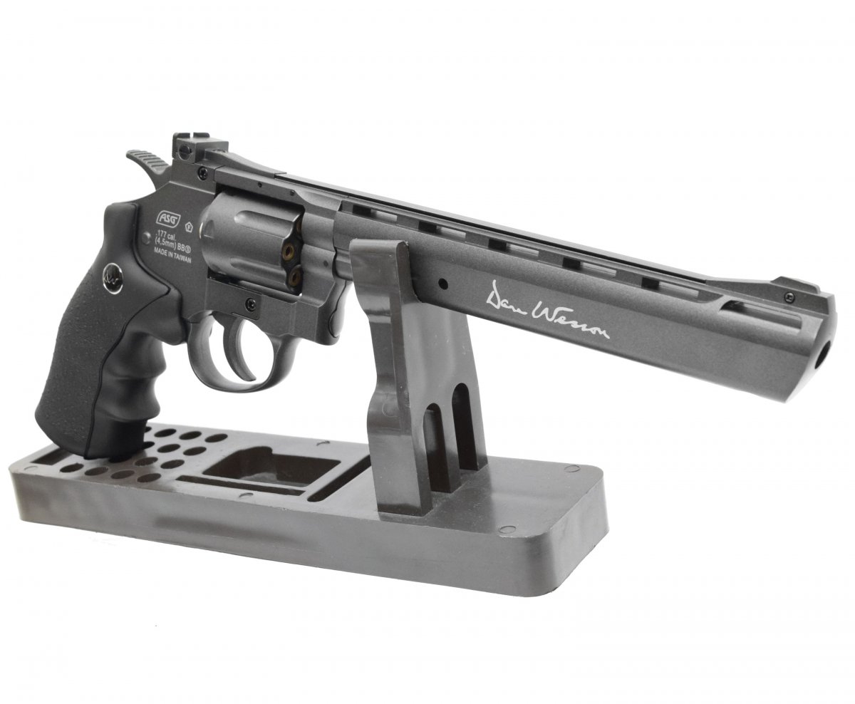 Пневматический револьвер ASG Dan Wesson 8 Grey 4.5 мм