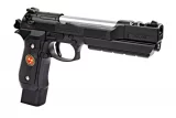 Пистолет WE M92SP-L1 Beretta M92F Samurai Edge Extended Black Grip S.T.A.R.S (металл)