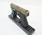 Страйкбольный пистолет WE Glock-19 Gen.3 Bronze, с гравировкой (WE-G003BOX-FP)