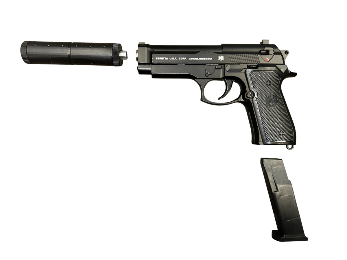 Пистолет Beretta с глушителем SMALL
