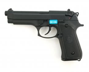 Страйкбольный пистолет WE Beretta M92 GBB Black (WE-M001)