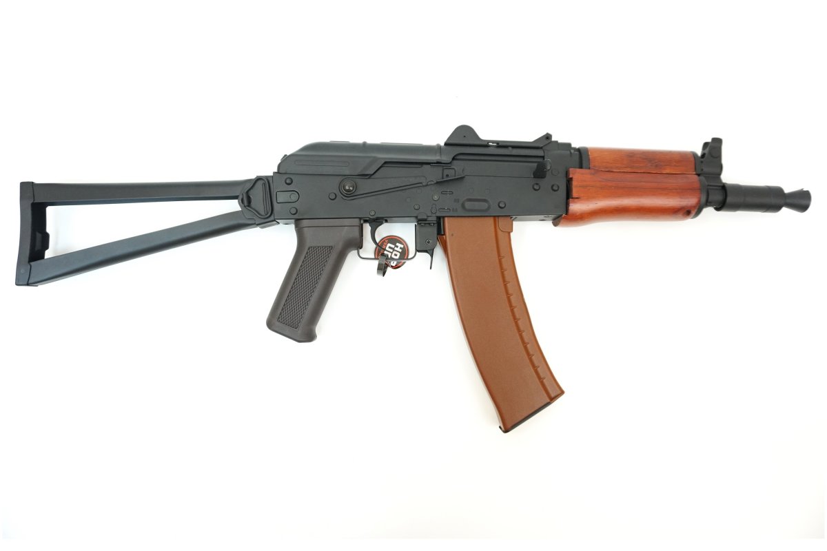 Страйкбольный автомат Cyma RКС-74У, деревянное цевье (CM.035A)
