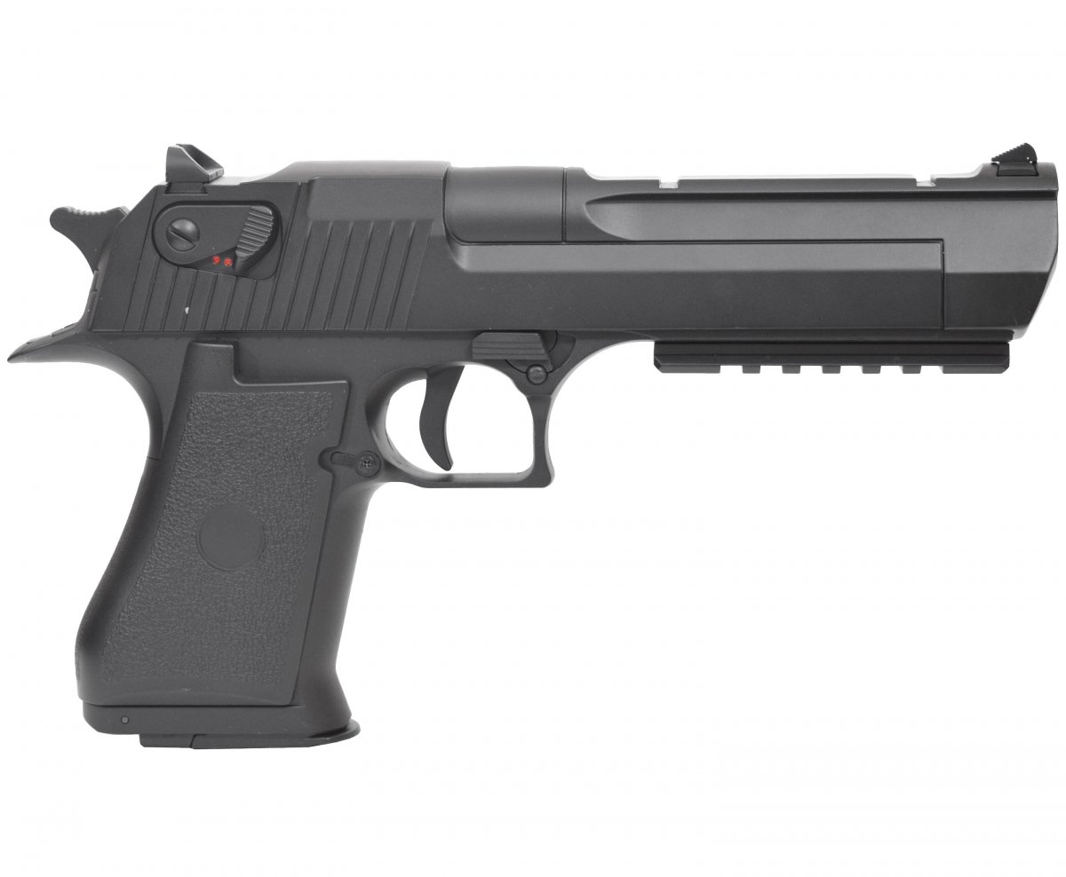 Страйкбольный пистолет Cyma Desert Eagle, USB-зарядка (CM.121S)