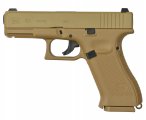 Пистолет пневматический Umarex Glock 19X TAN 4.5 мм (Металл, CO2)