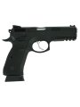 Страйкбольный пистолет GBB KJW CZ75 SP-01 SHADOW (SP-01.GAS) Blowback, чёрный