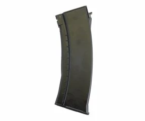 Магазин механический E&L Airsoft EL-1106-04-B для АК-74 / АК-серии, Mid-Cap на 120 шаров, чёрный