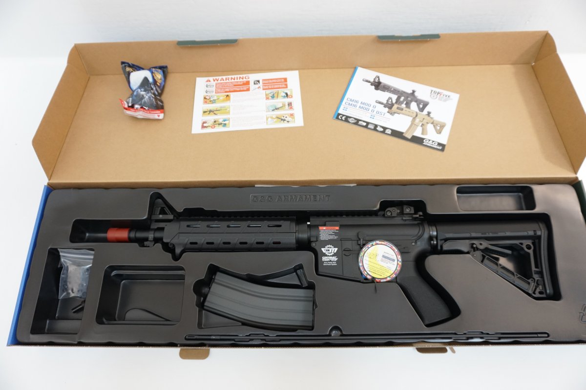 Страйкбольный автомат G&G CM16 MOD0 (EGC-16P-MD0-BNB-NCM)