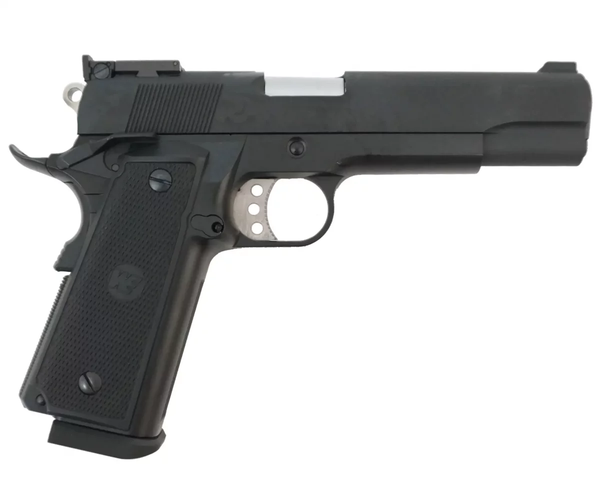 Страйкбольный пистолет WE Colt M1911 P14-45 CO₂ (WE-E004B-CO2)