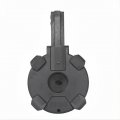 Магазин бункерный CYMA HY-402 (Voice Control) для M4/STANAG, электрический, 1200 шаров, чёрный