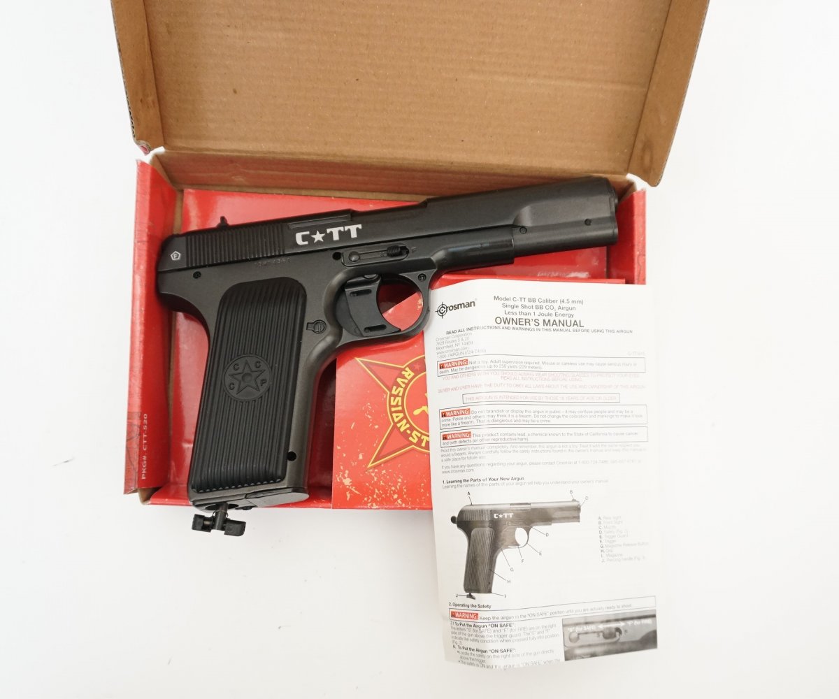 Пневматический пистолет Crosman C-TT (Токарева)