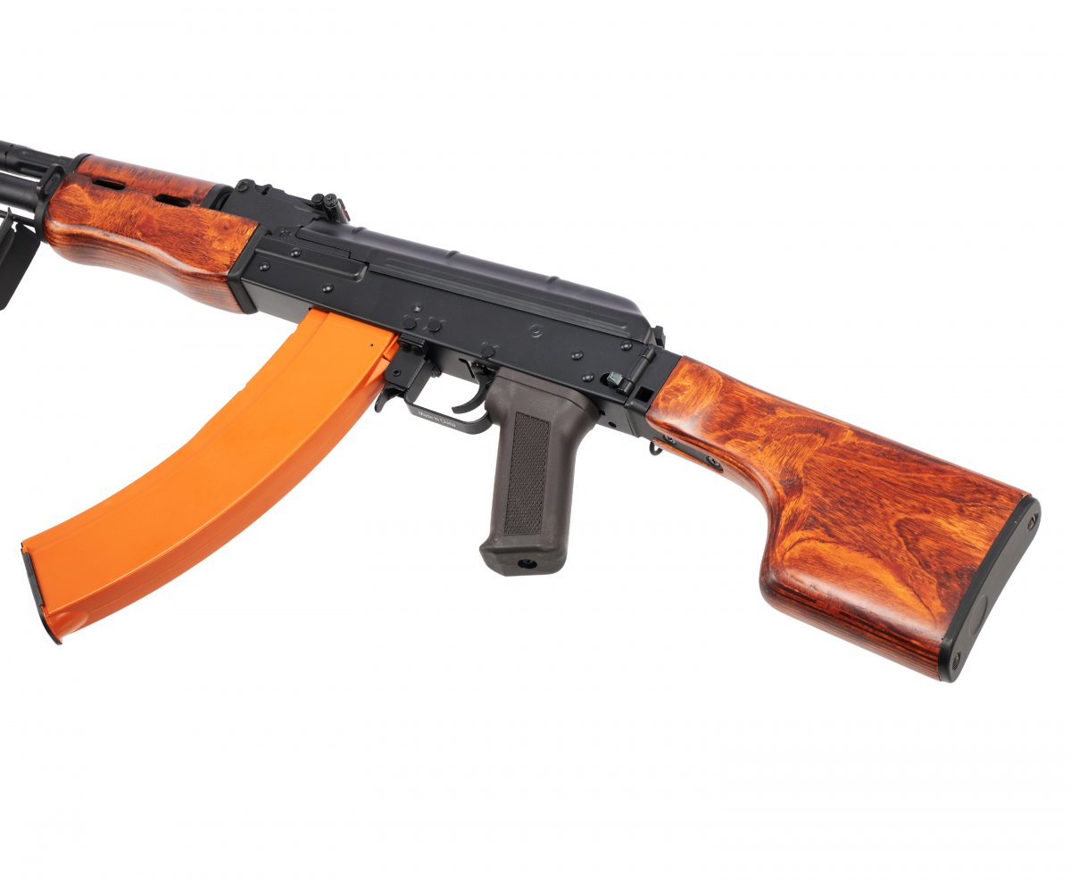 Страйкбольный пулемет Cyma РПКС-74, дерево, скл. приклад (CM.052S)