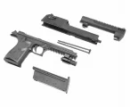 Страйкбольный пистолет WE Desert Eagle L6 (WE-950509) — чёрный, металл, GBB, 6 мм