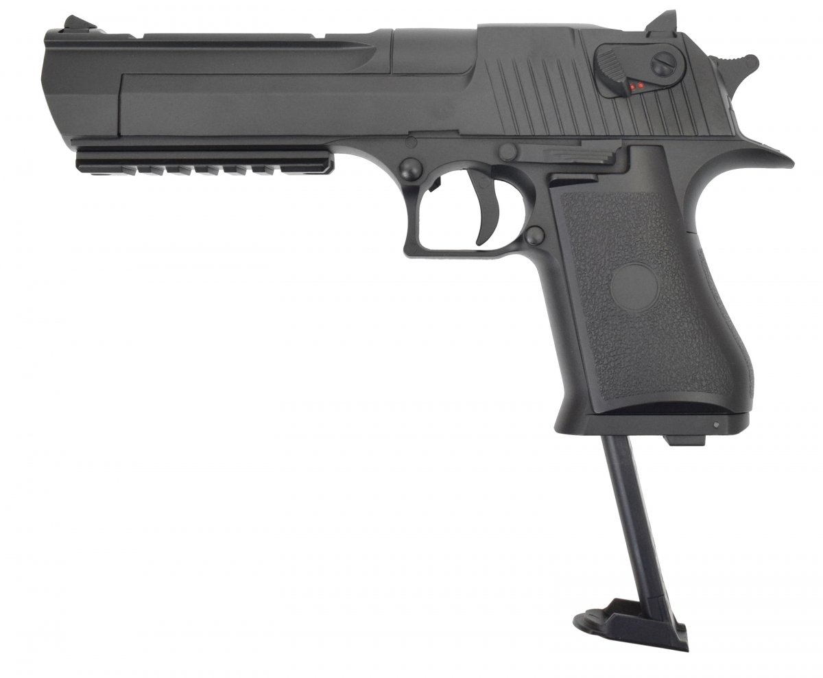 Страйкбольный пистолет Cyma Desert Eagle, USB-зарядка (CM.121S)