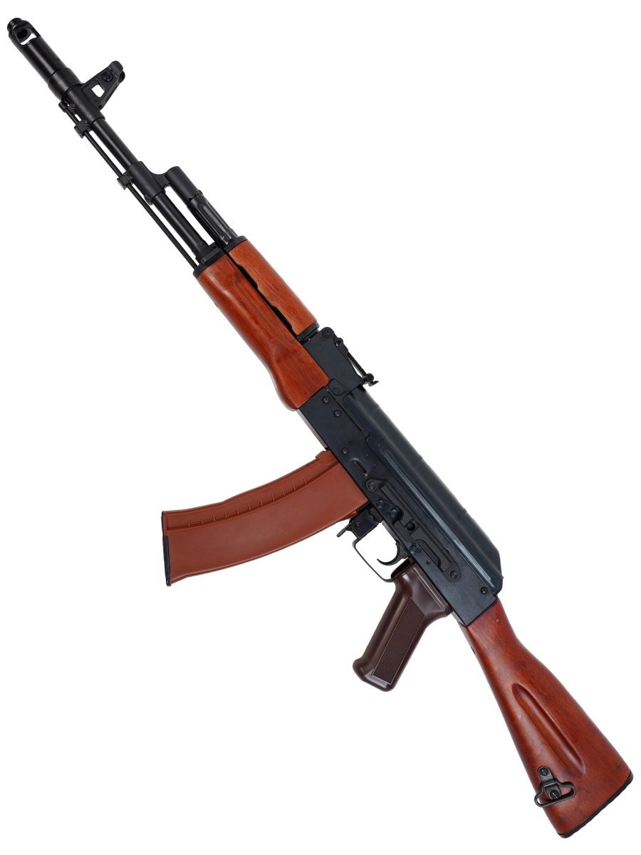 Страйкбольный автомат EL-A102S ELAK74N AEG Essential Steel and real wood (EL)