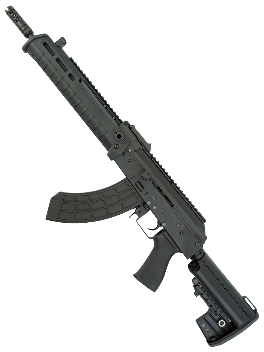 Страйкбольный автомат CYMA CM077B АК Magpul Zhukov Top RIS, 120 м/с, чёрный