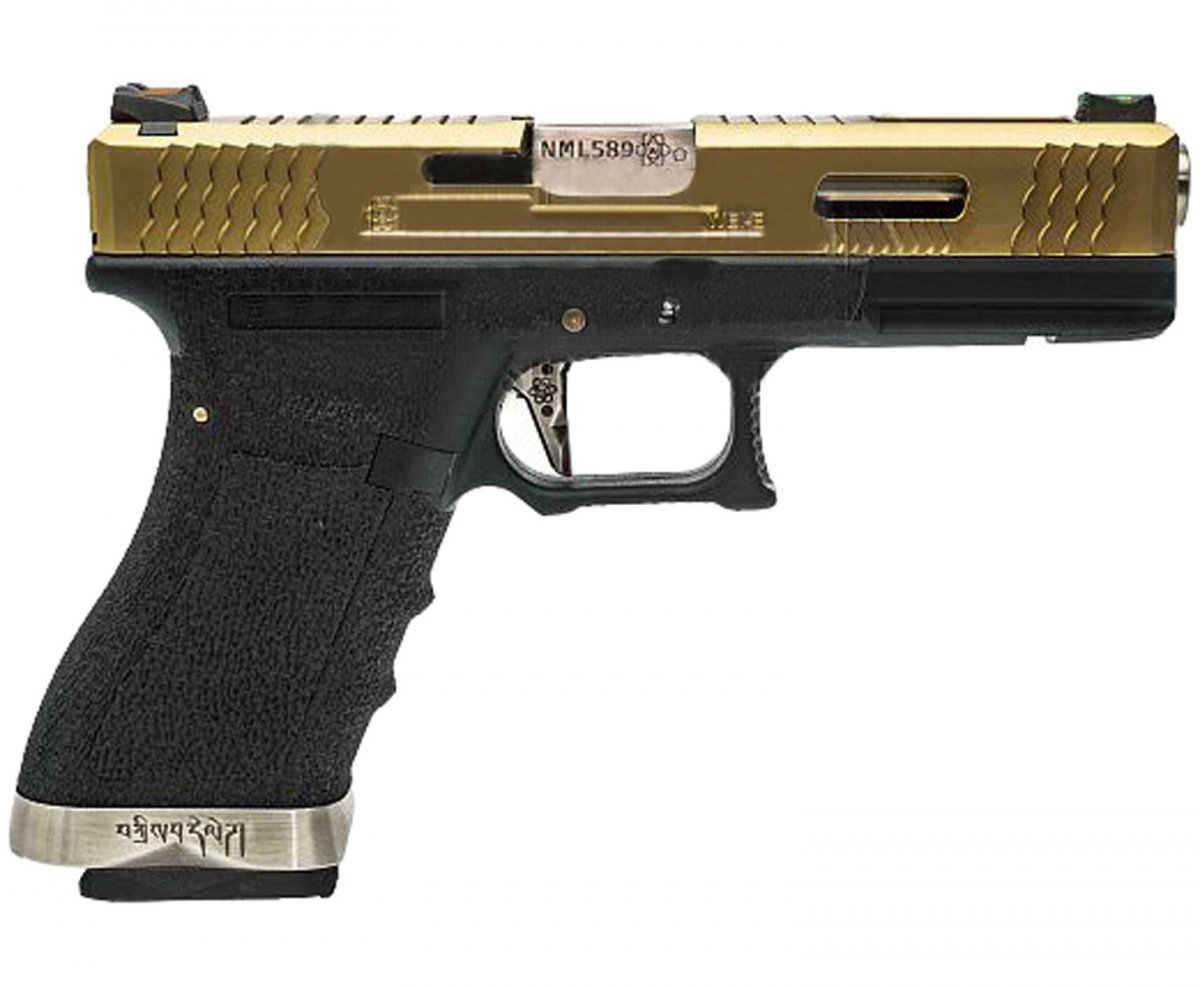 Страйкбольный пистолет WE WE-G001WET-TG G-Force (6 мм, Glock 17)