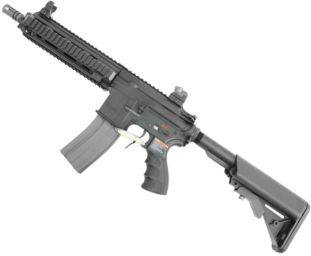 Страйкбольный автомат G&G T4-18 Black (HK416) TGR-418-SHT-BBB-NCM