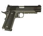 Страйкбольный пистолет Tokyo Marui Colt M1911A1 Night Warrior — GBB, 6 мм, Hop-Up, Picatinny