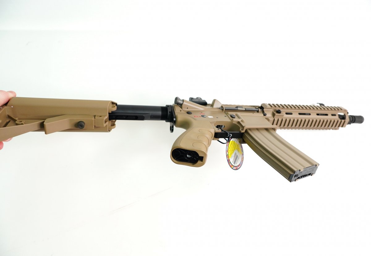 Страйкбольный автомат G&G HK416 Light Desert (TR4-18) TGR-418-SHT-DBB-NCM