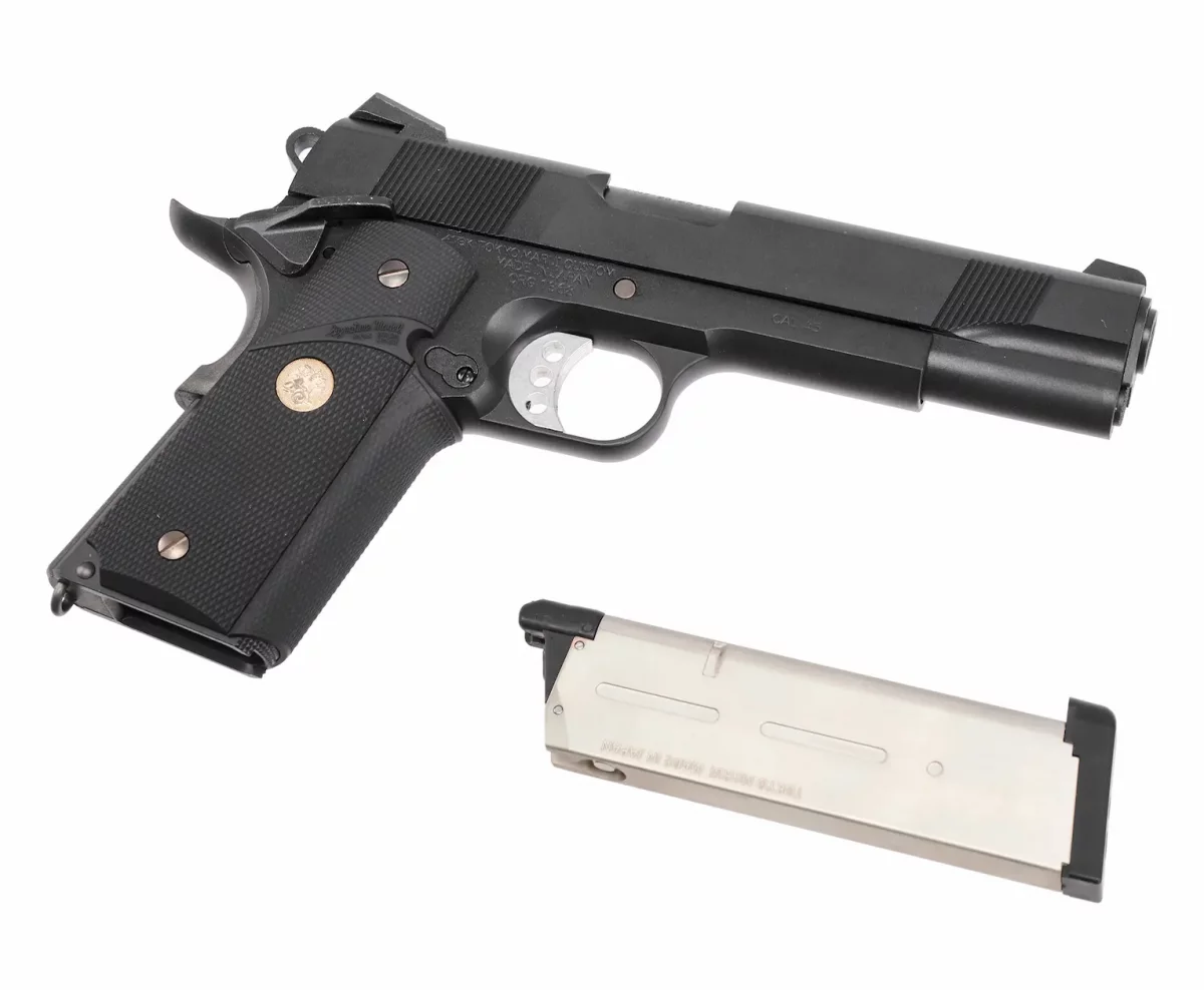 Страйкбольный пистолет Tokyo Marui COLT M1911A1 M.E.U. — GBB, регулируемый Hop-Up, компактный хват
