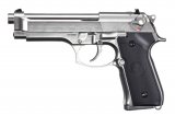 Страйкбольный пистолет WE Beretta M92F Auto Silver