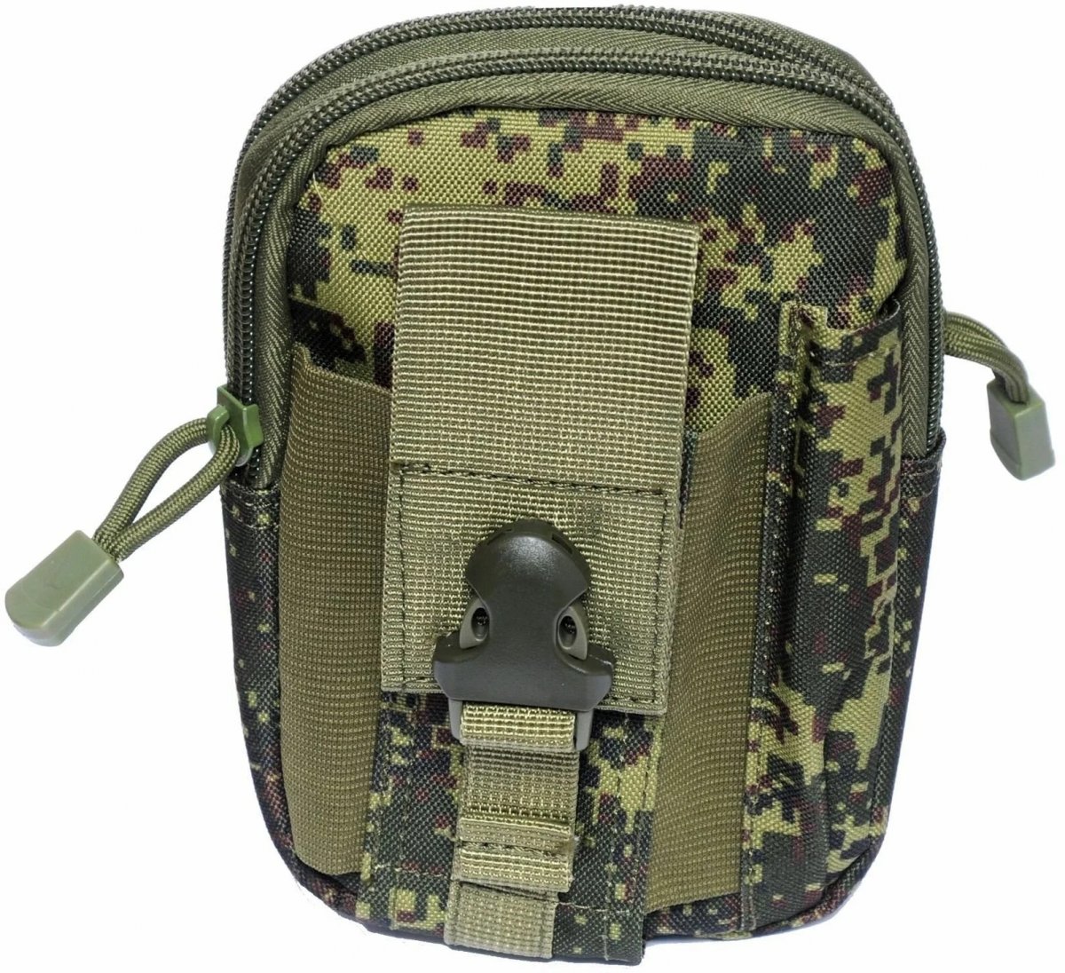 Подсумок MOLLE лесной пиксель