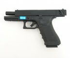 Страйкбольный пистолет WE Glock-18 Gen.4, сменные накладки (WE-G002B-BK)