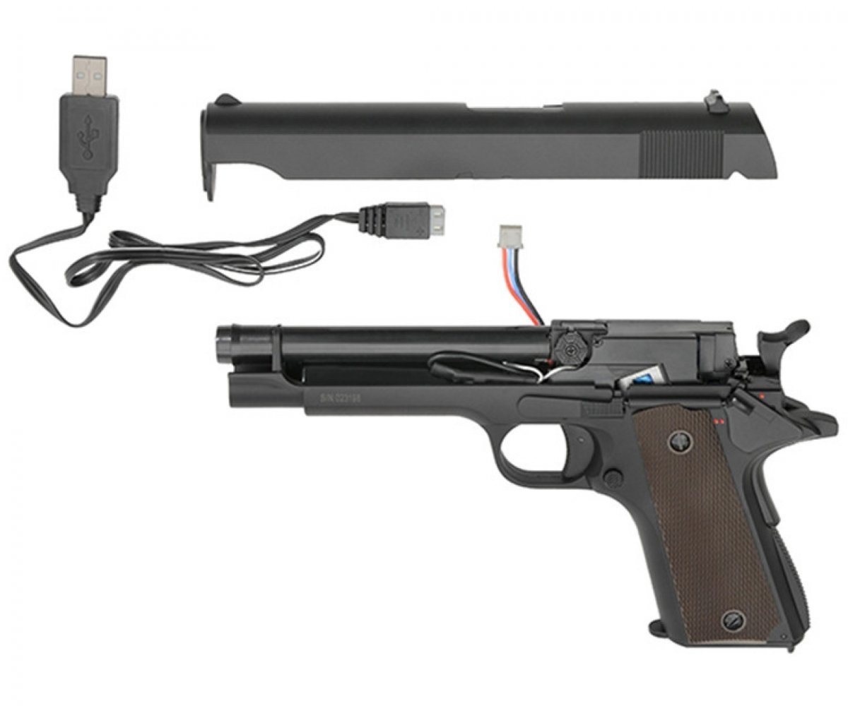 Страйкбольный пистолет Cyma Colt M1911 (AEP, CM123S)