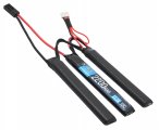 Аккумулятор BlueMax 11.1V Li-Po 2200mAh 15C трехлепестковый (Triple) 12*21*102