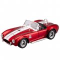 Металлическая машинка Ford Shelby Cobra 427 S/C 1:24 RED