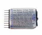 Тестер-индикатор низкого заряда Li-Po Low Voltage Alarm Buzzer / Indicator (1-8S)