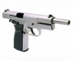 Страйкбольный пистолет WE Browning Hi-Power MK3 Silver (WE-B004)