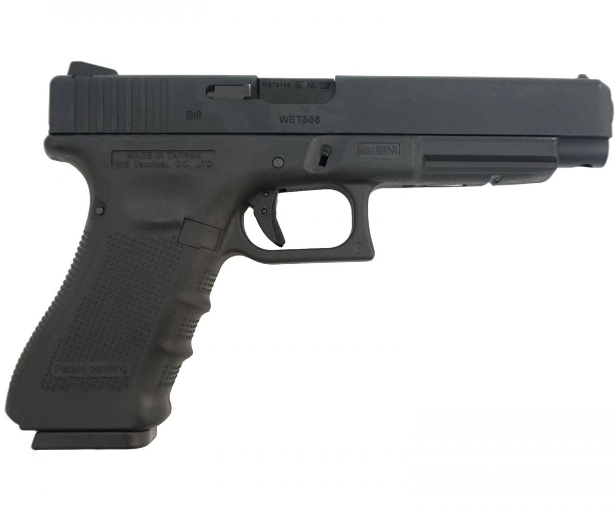 Страйкбольный пистолет WE WE-G008A-BK Gen 3 (6 мм, Glock 34)