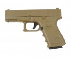 Пистолет Glock 17 песочный