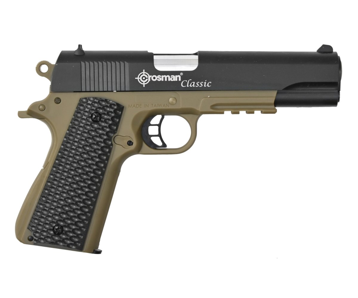 Пневматический пистолет Crosman S1911 (Colt) комплект