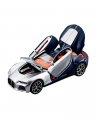 Машинка металлическая Bugatti Atlantic 1:32 серебристо-синий